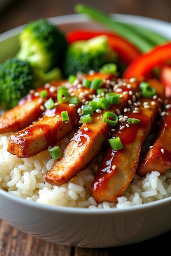 delicious chicken teriyaki bowls