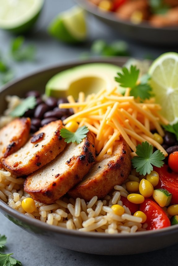 delicious chipotle ranch bowl