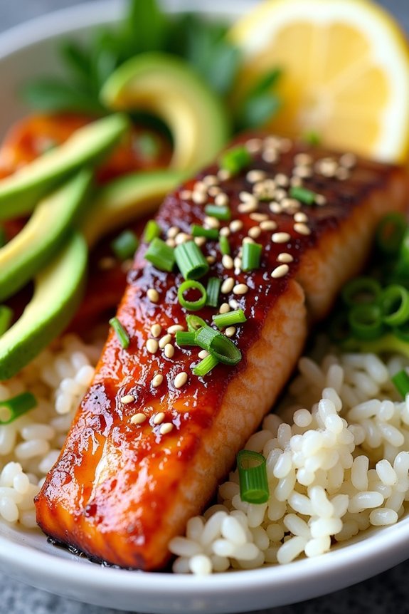 delicious soy sesame salmon
