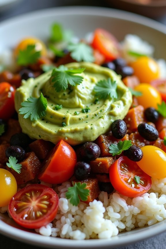flavorful nutritious rice bowl