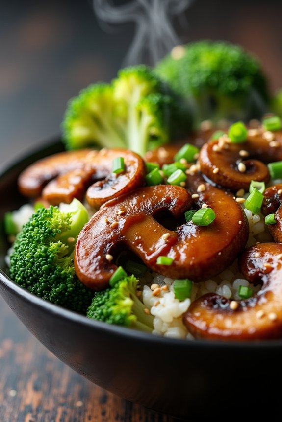 flavorful vegan rice bowl