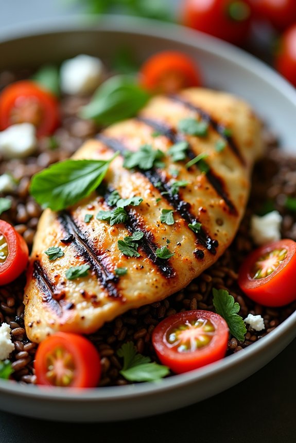 lemon herb grilled chicken