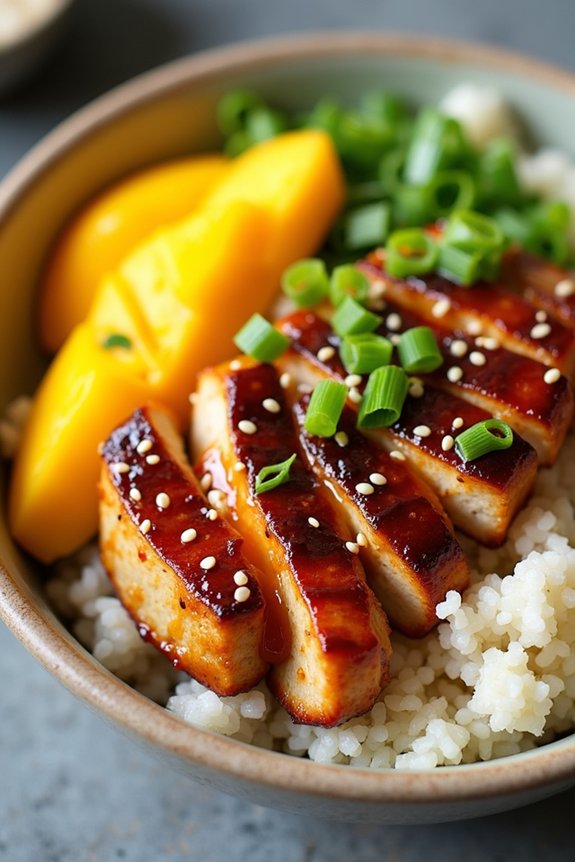 mango teriyaki chicken delight