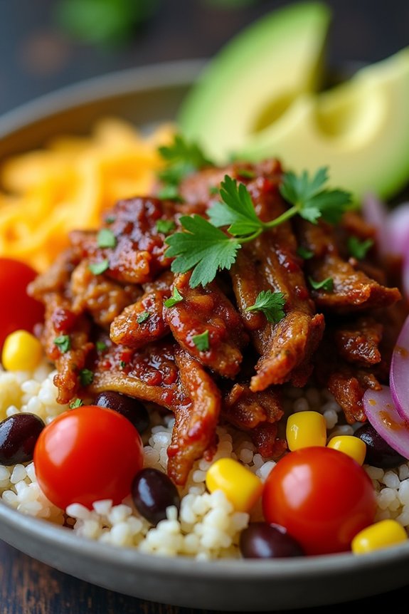 savory bbq pulled pork