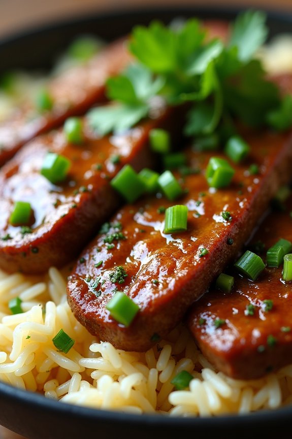 savory garlic butter steak bowl