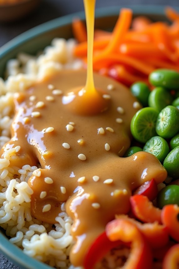 savory miso sesame dressing