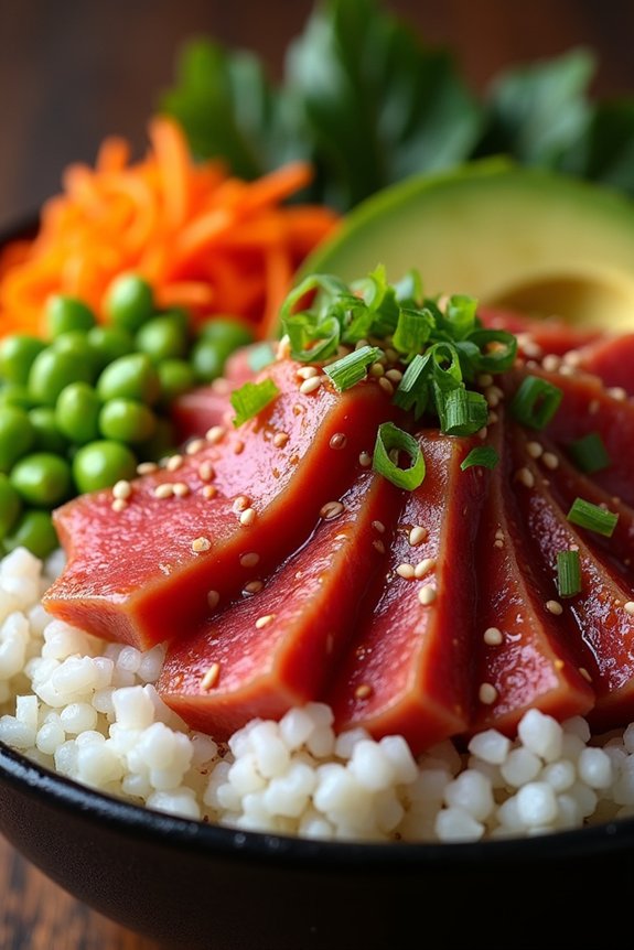 spicy tuna poke bowl recipe