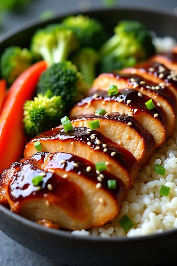 teriyaki chicken rice bowl