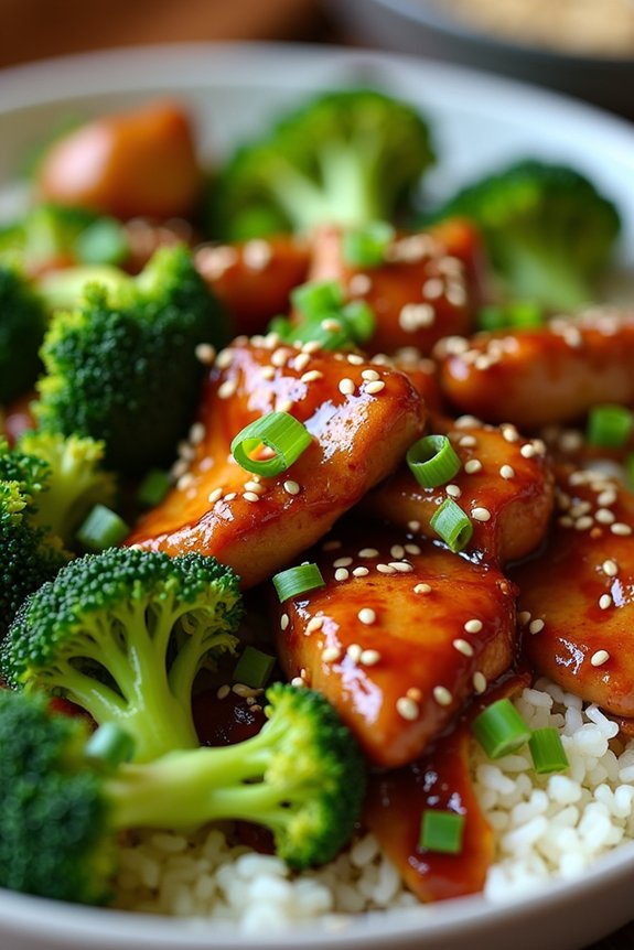 teriyaki chicken rice bowl