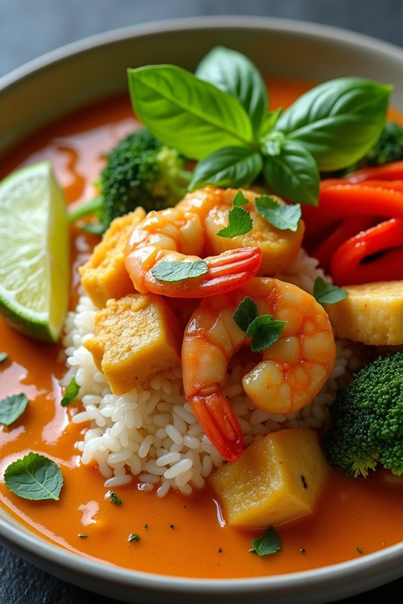 thai coconut curry delight