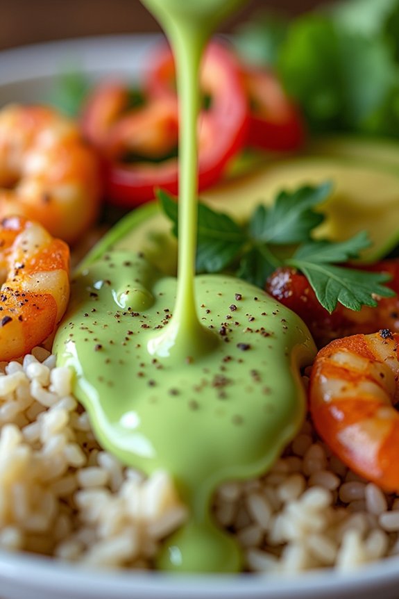 zesty cilantro lime sauce