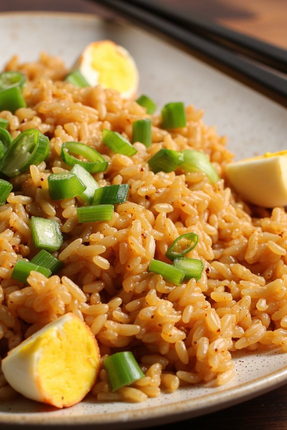 air fryer fried rice recipe