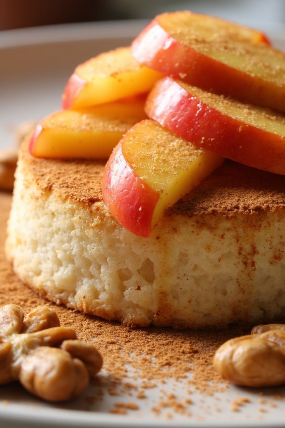 apple cinnamon rice cake