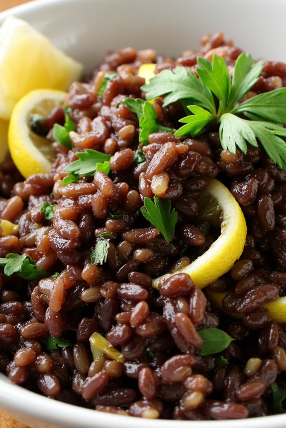 aromatic lemon herb pilaf