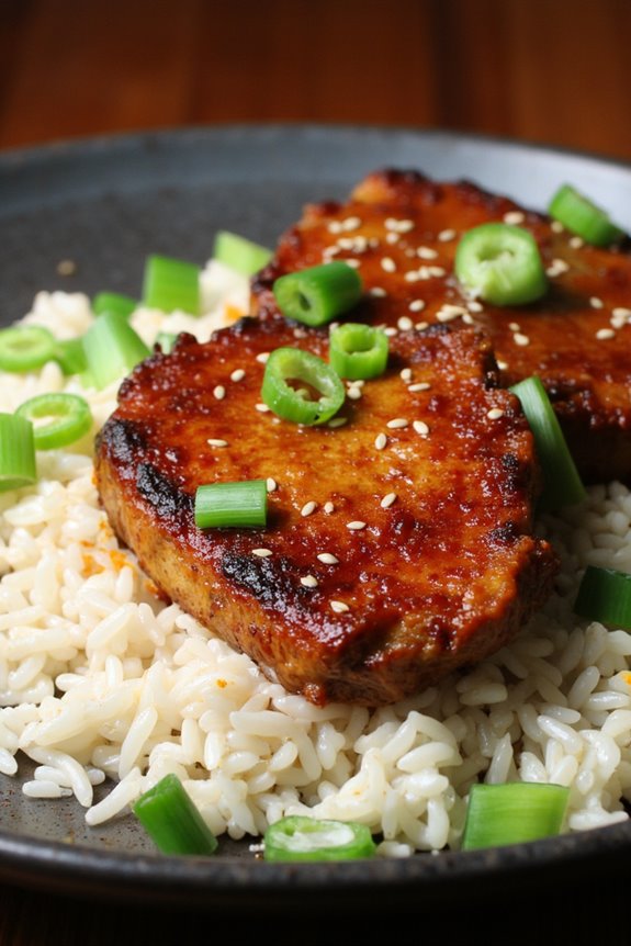 asian pork chops recipe