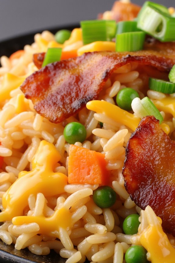 bacon and cheese delight