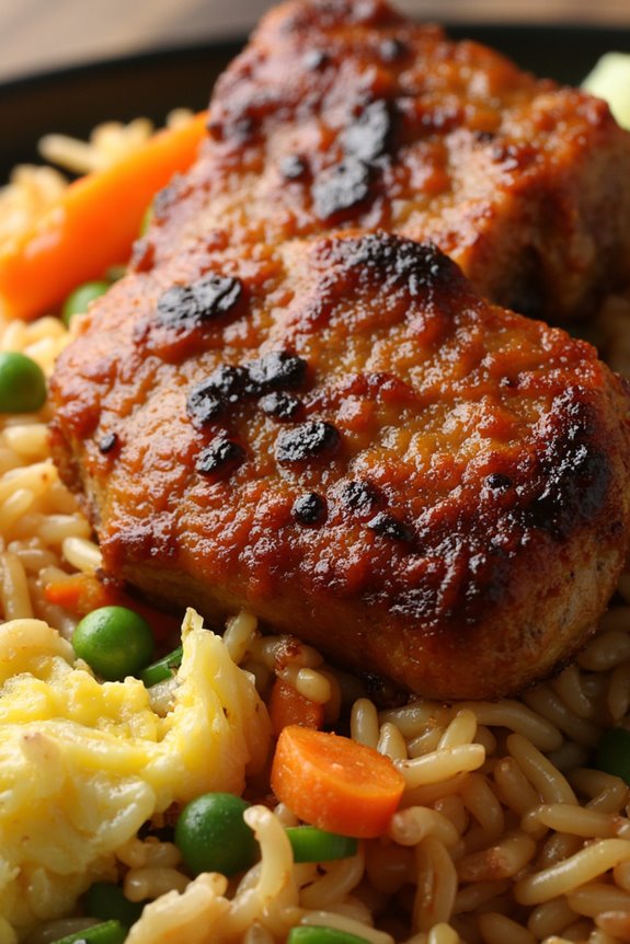 barbecue pork fried rice
