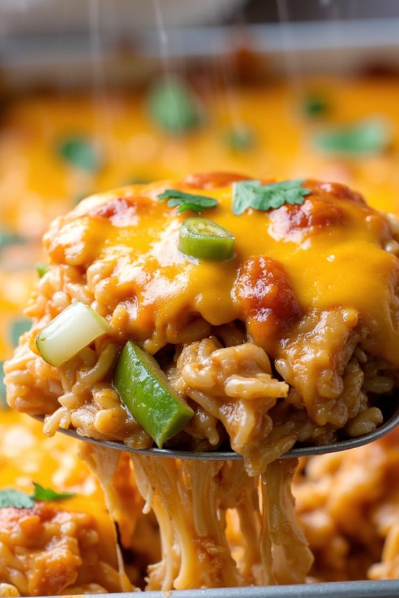 bbq chicken rice casserole