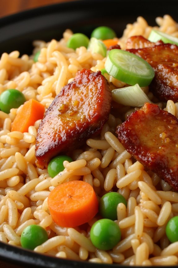 bbq pork fried rice recipe