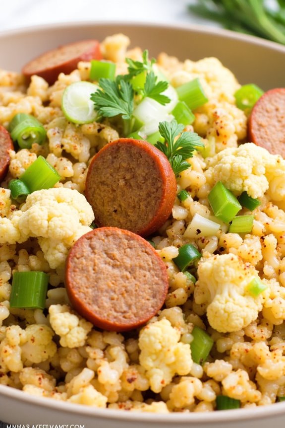 cajun cauliflower rice recipe
