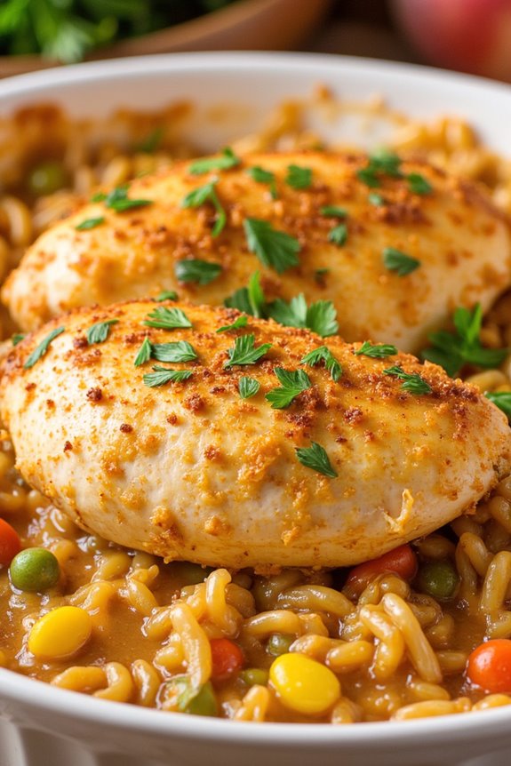 cajun chicken rice casserole