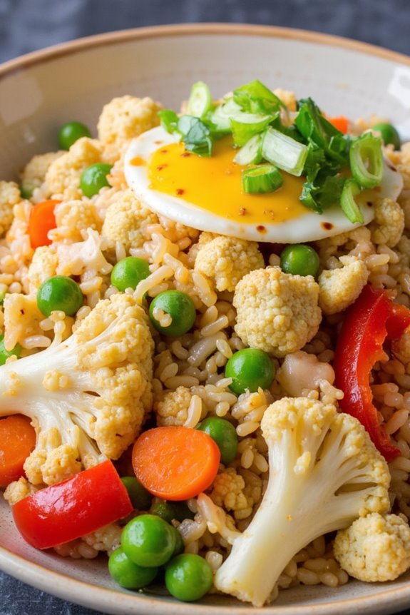 cauliflower fried rice recipe