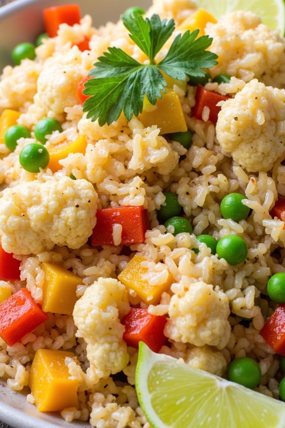 cauliflower rice cilantro lime