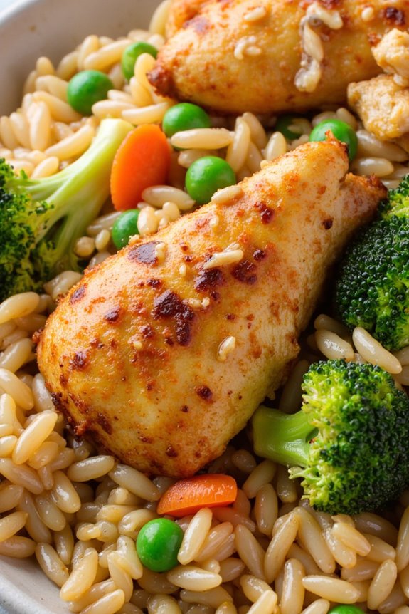 chicken broccoli fried rice