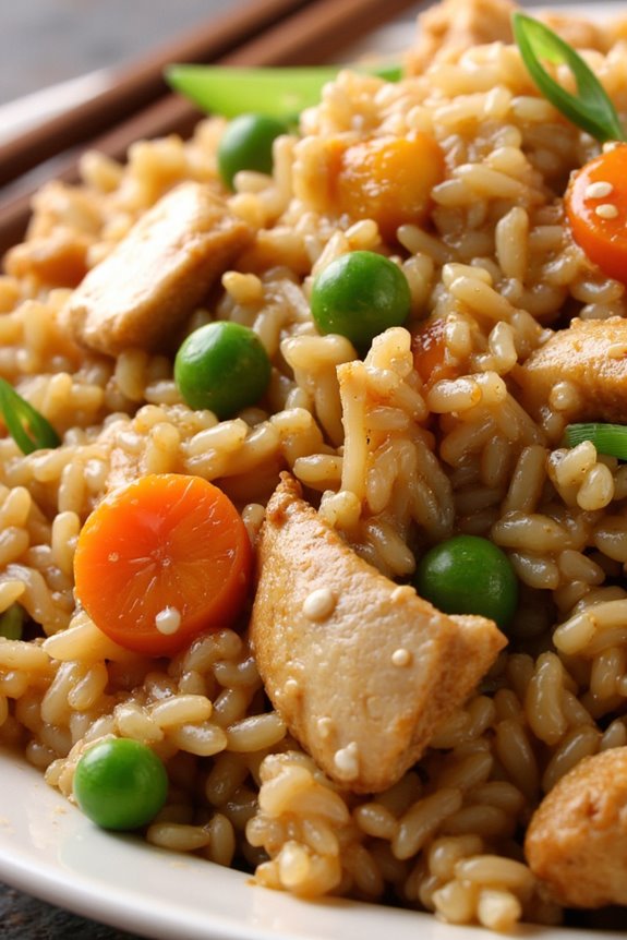 classic chicken fried rice