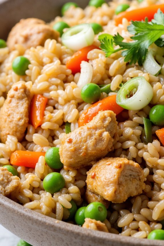 classic chicken fried rice