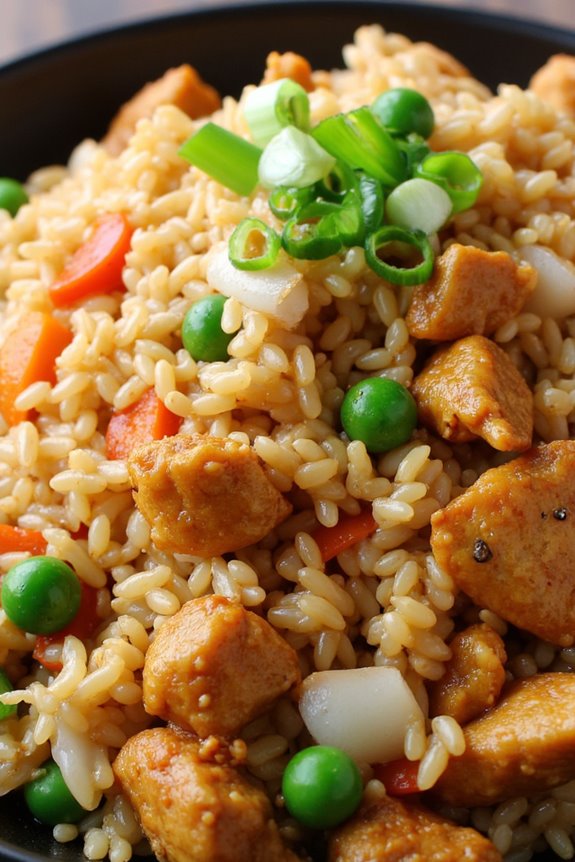 classic chicken fried rice