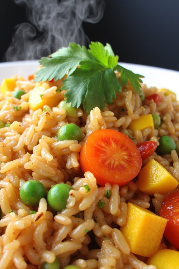 classic vegetable fried rice