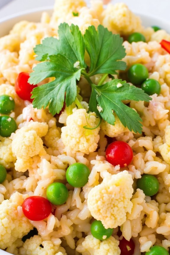 coconut cauliflower rice recipe