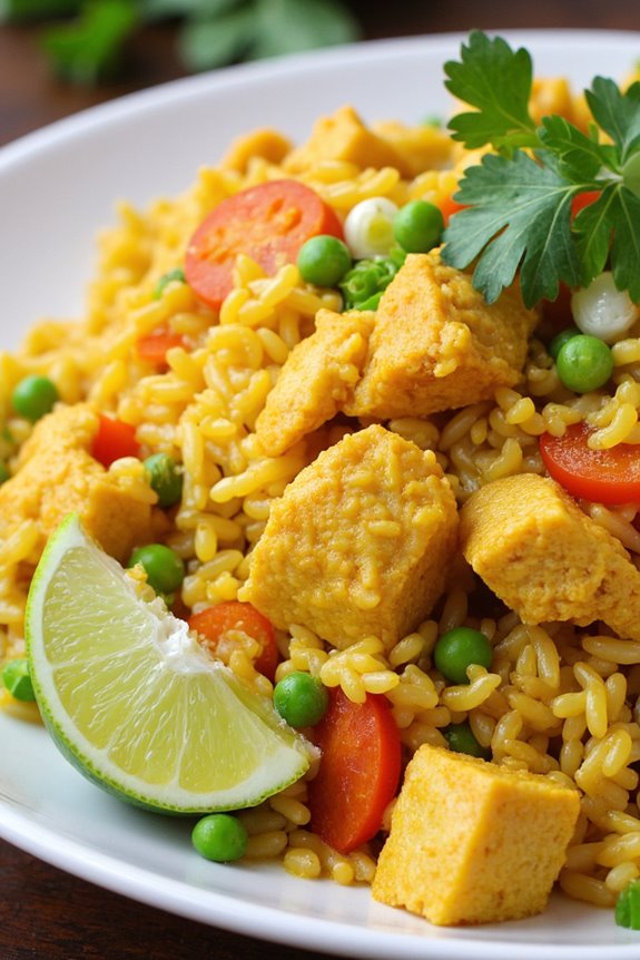 coconut curry fried rice recipe