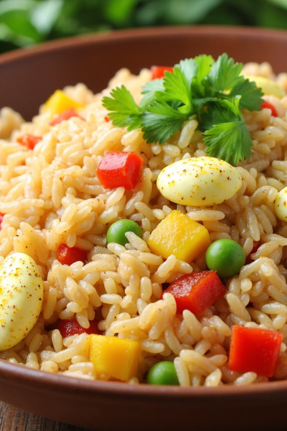 coconut milk rice delight