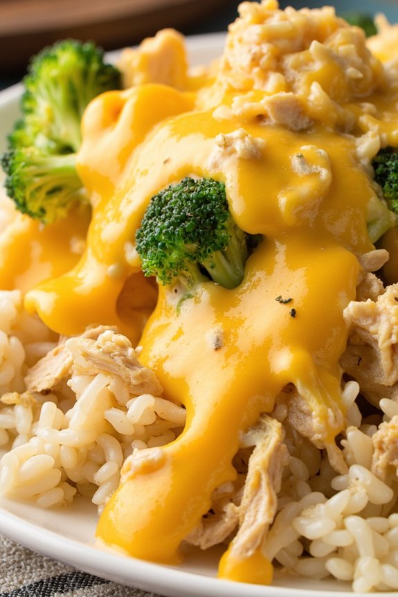 comforting cheesy chicken dish