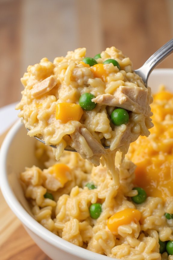 comforting creamy chicken dish