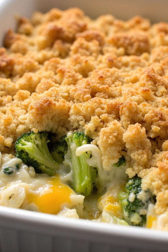 comforting easy cheesy casserole
