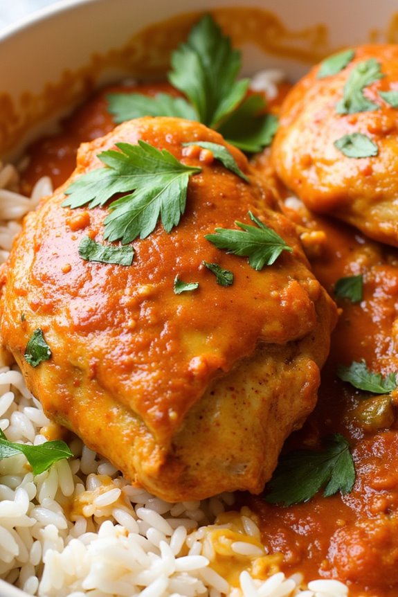 comforting indian butter chicken