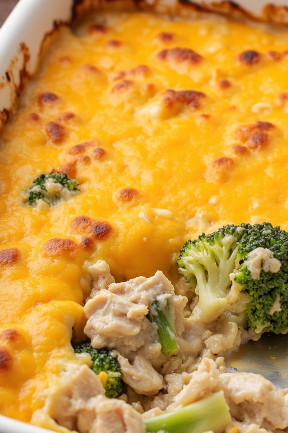 comforting wild rice casserole