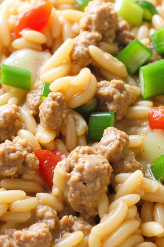 creamy cajun turkey rice