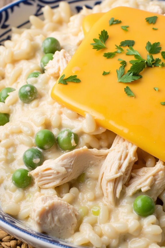 creamy chicken and rice