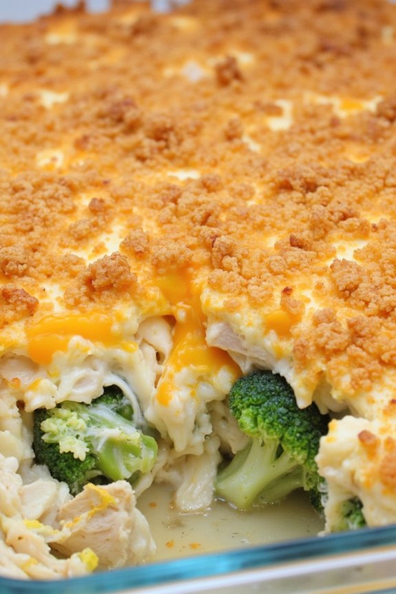 creamy chicken broccoli casserole