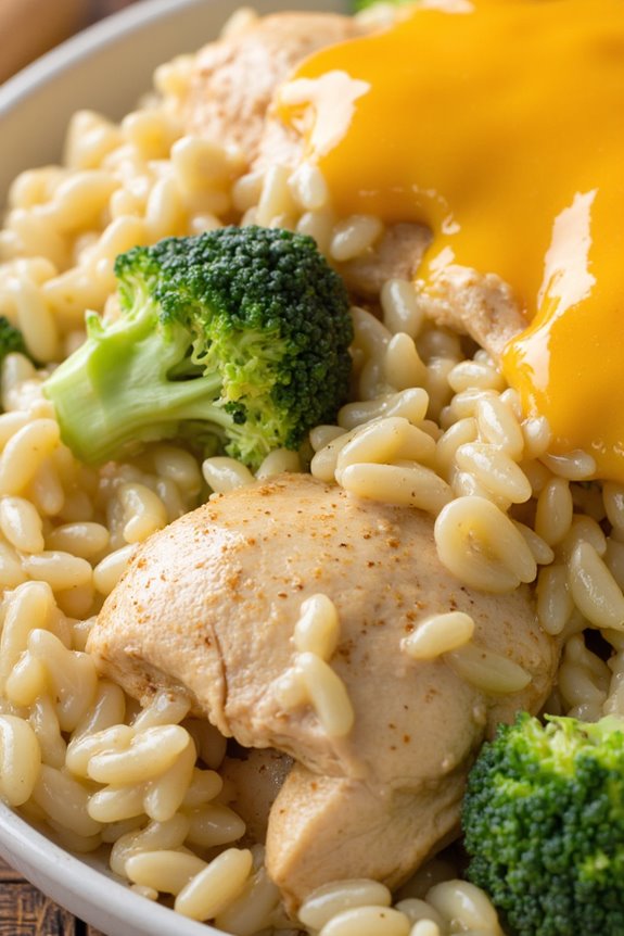 creamy chicken rice medley