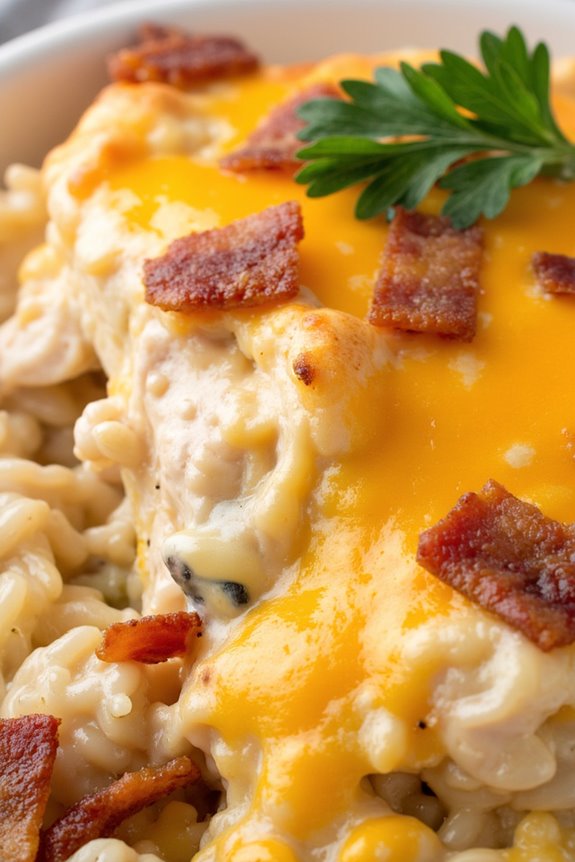 creamy ranch chicken casserole