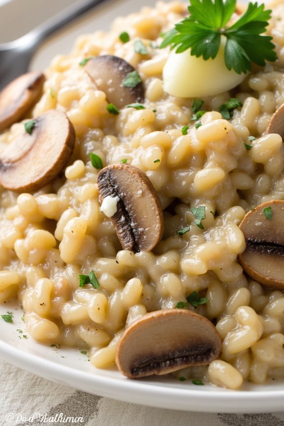creamy slow cooker risotto