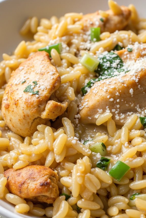 creamy southern chicken rice