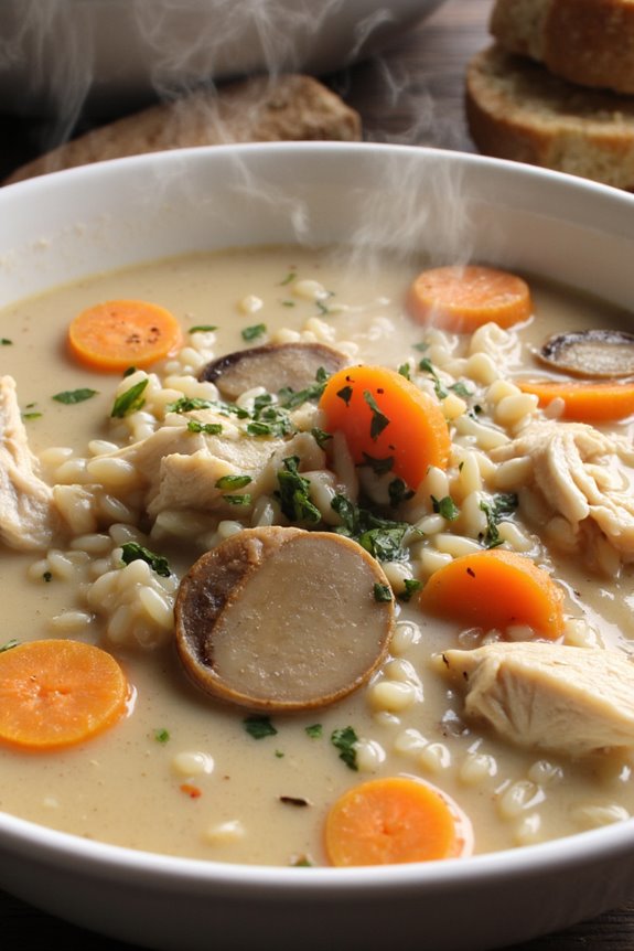 creamy wild rice soup recipe