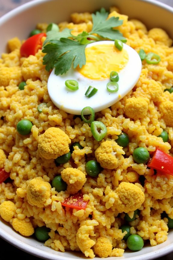curried cauliflower fried rice
