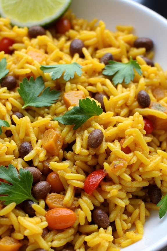 curried lentil fried rice